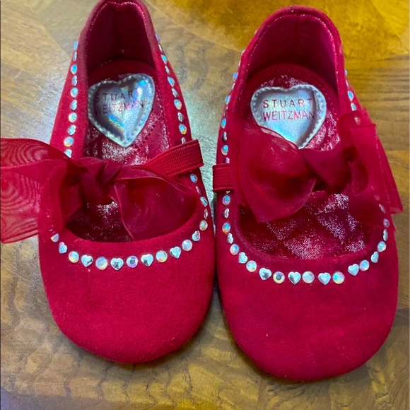 Stuart weitzman babygirl shoes size 4 - Picture 1 of 5